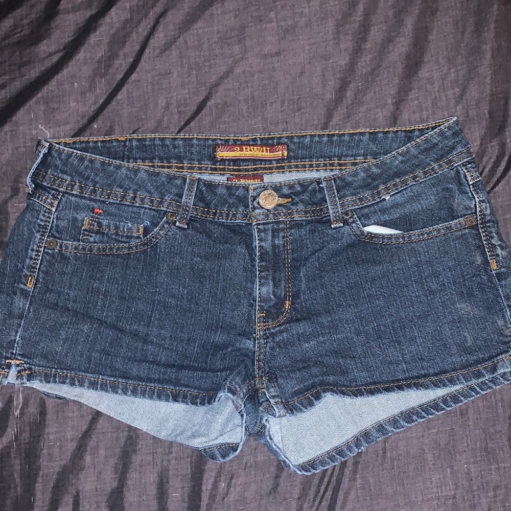 2BWU Jean shorts